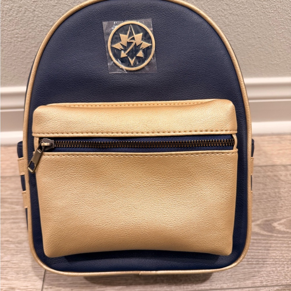 Disney Navy and Beige Backpack